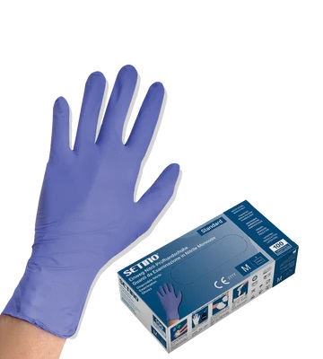 NPF2001-2006 nitrile examination and protective glove powderfree violet 3.5 gram